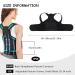 Back Brace and Posture Corrector for Women and Men Back Straightener Posture Corrector Scoliosis and Hunchback Correction Back Pain Spine Adjustable Corrector(Black M Waist 26-34 inch) - Buy Online on GoSupps.com