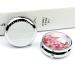 Portable 3 Compartment Pill Box | Travel-Friendly Floral & Butterfly Design | Compact Pill Organizer for Purse & Pocket - Buy Online on GoSupps.com