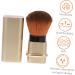 Angoily Makeup Cosmetics Brush Powder Brush Travel Wallet Fashion 2.7*2.7cm Golden - Buy Online on GoSupps.com
