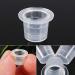 Plastic Material Small TattooInk Cups Disposable Ink Cup Cup Pigment Cups White 100Pcs for Holding Pigment Professional Artist - Buy Online on GoSupps.com