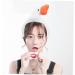 COLLBATH White Duck Headband Goose Cosplay Accessories Novelty Hair Band Stuffed Animal Headband Goose Cosplay Costume Animal Ear Headband Cute Headwear Fun Headband Duck Headgear Fabric - Buy Online on GoSupps.com