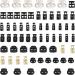 66PCS Metal Cord Locks & Drawstring Locks Set - Perfect for Bags, Clothing, Shoelaces, and More! - Buy Online on GoSupps.com