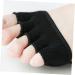 Valiclud 4 Pairs of Forefoot Half Toe Socks for Men & Women - Elegant Sandals & Five Toes Slippery Socks - Buy Online on GoSupps.com