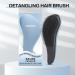 Detangler Hairbrush for Natural Curly Straight Wet or Dry Hair - Blue - Buy Online on GoSupps.com