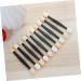 Beavorty Eye Shadow Sponge Applicator 100 Pcs Disposable Makeup Eyeshadow Applicators Short Makeup Application Eye Shadow 1 count (Pack of 1) Black - Buy Online on GoSupps.com