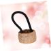 HONMEET Fashion Hair Bands for Womens Hair Goody Hair Ties Rhinestone Tail Hair Bands Ponytail Tie Womens Hair Accessories Punk Hair Tie Hair Ties for Women Ponytail Button Miss Girl - Buy Online on GoSupps.com