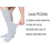 Cam Walker Boot Socks Replacement Liner for Orthopedic Boots | 2 Pairs Grey Tube Socks for Air Cam Walkers & Fracture Casts - Buy Online on GoSupps.com