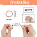 100 Pcs Colourful Baby Hair Bobbles - Kids Mini Soft Elastics Ponytail Holders in Cute Candy Colors | Hair Ties Accessories Set for Toddlers & Newborn Girls - Buy Online on GoSupps.com