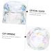 BESTonZON 1pc Nail Art Crystal Cup Mini Dappen Dish Nail Art Dappen Dish Nail Acrylic Liquid Holder Acrylic Nail Powder Clear Acrylic Powder Manicure Care With Cover Hand Model Crystal Glass 6x6cm Assorted Color - Buy Online on GoSupps.com