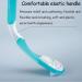 Premium Pink Tongue Cleaner - Gently Remove Bacteria for Effective Oral Health Care | 17x2.5cm Tool for Fresh Breath - Buy Online on GoSupps.com
