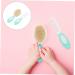 2pcs Baby Brush Set | Infant Hair Care Kit | Toddler Shampoo & Comb Set - Abs Green - Buy Online on GoSupps.com