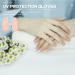 FRCOLOR 1 Pair Sun Protection Half Finger Gloves UV Hand Protection Nail Art Gloves for Women Nail Art Sun Gloves Nail Lamp Gloves Miss Accessories Pink Nylon Anti-UV - Buy Online on GoSupps.com