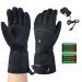 Heated Winter Gloves Waterproof Hand Warming Gloves for Women - Camping Heated Gloves 7.4V Windproof Electric Heating Gloves with 3 Heating Levels 3000mAh Lithium Battery Znet-au