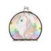 Vnurnrn Flower Unicorn Makeup Small Mirror for Handbags Foldable Compact Mirror Portable Folding Mirror Pocket Mirror for Travel
