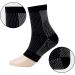 Valcatch Foot Compression Sleeves for Ankle and Heel Support | Toeless Stockings for Inflammation Relief & Improved Blood Circulation | Unisex S/M - Buy Online on GoSupps.com