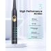 Oraimo Rechargeable Sonic Electric Toothbrush for Adults | 4 Heads & Power Holder | 3 Modes & Smart Timer | Fast Charge for 30 Days | 1 Count - Buy Online on GoSupps.com