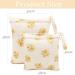 Felfang Diaper Bag Set - 2 Wetbag Organizers Reusable Fabric Diapers (Cactus & Yellow Flower) - Stylish & Eco-Friendly | Shop Internationally! - Buy Online on GoSupps.com