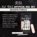 Ardell Nail Addict - Modern French Style | 24 Press-On Artificial Nails with Glue & File | Long Tip Fake Nail Set for Beautiful Fingernails - Buy Online on GoSupps.com