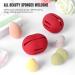 FERYES Makeup Sponge Holder - Silicone Beauty Blender Case for Travel | Red Makeup Sponge Storage Solution - Buy Online on GoSupps.com