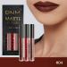 AMY'S DIARY 3Pcs Dark Red Brown Matte 24-Hour Liquid Lipstick Set - Smudge Proof, Permanent Stay On Lipstick Set for Women - Buy Online on GoSupps.com