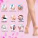 Rechargeable Electric Callus Remover Spa Pedicure Tool | 2-Speed Foot Care Device - White - Buy Online on GoSupps.com