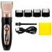 Hair Clippers for Men Hair Clipper Electric Hair Trimmer Hair Cutter Rechargeable Length Adjusted Ceramic Titanium Blade Electric Men Clipper Rose Gold
