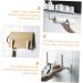 BUTIFULSIC 10pcs Multifunctional Hook Wall Towel Rack Clothes Hook Towel Bar Kitchen Hook Coat Hook White Abs - Buy Online on GoSupps.com