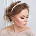 4-Piece Pearl Rhinestone Hair Band Set | White Pearl Headbands for Women & Girls | Perfect for Birthdays Valentine's Day Christmas Weddings & Parties | Stylish Hair Accessories - Buy Online on GoSupps.com