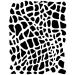 Eulenspiegel 109366 - Facepainting stencil - Reptile
