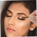 Ipetboom 100pcs Disposable Eyeliner Brush Makeup Girls Cosmetic Brush Artificial Woman Face Brush 9x6.5cm Black - Buy Online on GoSupps.com