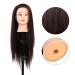 Shop Window Puppet - Blonde & Dark Brown Hair Styling Training Head | High-Temperature Fiber Hair Styling Model - Buy Online on GoSupps.com