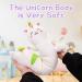 Kawaii Unicorn Plush Pillow - 60cm Long Stuffed Animal Gift for Christmas, Halloween, Birthday - White - Buy Online on GoSupps.com