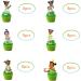48Pcs Birthday Cake Topper Decoration Supplies for Tiana Children's Cupper Topper for Kids Birthday Party - Buy Online on GoSupps.com