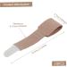 Toe Straightener Splints - 10PCS Skin-Friendly Hammer Toe Corrector for Women | Breathable & Adjustable Overlapping/Bent Toe Relief - Buy Online on GoSupps.com