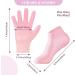 Silicone Moisturizing Socks Moisturizing Gloves Silicone Socks for Women Women's Spa Pedicure Socks for Repairing Dry Feet Cracked Heels and Softening Rough Skin - Buy Online on GoSupps.com
