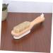 SKISUNO 1pc Scraping Plate Wood Tools Foot Scrubber Stone Foot Brush Nail Cleaning Brush Pumice Stone Toilet Natural Bristle Brush Foot Pumice Stone Foot Exfoliator Stone Small Brush Feet - Buy Online on GoSupps.com