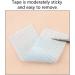 Adhesive Eyelash Tape 2 Rolls Lash Extension Tape Breathable Micropore Fabric Eyelash Tape for Beauty Salons & Makeup Artists Use 9M Each Roll (Blue) 2X Blue - Buy Online on GoSupps.com