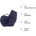 Everydayspecial Disposable Safety Mask 3 Layer Protection Face Mask - 50 pcs (Navy Blue) | Adult Size - Buy Online on GoSupps.com