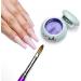2pcs Porcelain Dappen Dish Set with Lid for Acrylic Nails - Pink and Blue (NAPB039 & NAPB037) - Buy Online on GoSupps.com