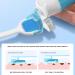 Oral Hygiene Brush & Tongue Cleaning Gel Set - Perfect Mother's Day Gift for Fresh Breath & Oral Health - BXA577 Himmelblau - Buy Online on GoSupps.com