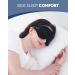 MZOO Sleep Mask - 100% Light Blocking 3D Contoured Eye Mask for Men & Women | Soft & Breathable Travel Blindfold for Sleeping Meditation & Naps - Buy Online on GoSupps.com