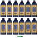 Tesori d'Oriente Bagno Lot de 12 bains moussants l'extrait de papyrus - Nettoie la peau et hydrate - 500 ml - Porte-cl s gratuit Beni Culinari