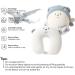 JOYRAVO Kids Travel Pillow - 2-in-1 Deformable Neck Pillow with Cute Plush Animals for Comfy Sleep and Play - Blue Bear Design | Perfect for Airplanes, Cars, and Travel - Buy Online on GoSupps.com