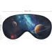Super Soft Blackout Eye Mask for Men & Women - Starry Space Pattern - Adjustable Straps for Luxury Sleep in Total Darkness - 1 Count - Buy Online on GoSupps.com
