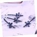 Beaupretty 6 Pairs metal hair clips for women hair pins hair jewelry Rhinestone Hair Clips diamonds hair clips Wedding Hair Bling Hair Pearl Hair Clips womens hair clips crystal grip bride - Buy Online on GoSupps.com