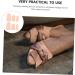 Healvian Silicone Toe Tubes Protector - 8 Pairs | Toe Separators, Hammer Straightener, Thumb Protector, Foot Orthotic | Toe Stretcher & Thumb Bandage - 6x3cm - Buy Online on GoSupps.com