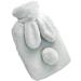 Hot Water Bottle with Rabbit Ear Cover - Light Grey Hand Warmer & Household Essential | Buy Now! - Buy Online on GoSupps.com