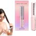 Portable Wireless Hair Straightening Brush | Fast Heating Anti-Scald Comb for Women | Lightweight Rechargeable Straightener in Pink - Perfect for International Shipping - Buy Online on GoSupps.com