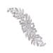 TOVINANNA Hair Comb Pearl Hair Clips Rhinestone Headpiece Bridal Pearl Headpiece Rhinestone Hair Clips Flower Girl Basket Shower Stool Classroom Bride Wedding Crystal Glass Hair Accessories
