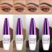 Gel Sourcils Pelable 120 g Maquillage Semi-Permanent R sistant l Eau et la Transpiration Longue Tenue Deux Teintes Noir et Brun 03 - Buy Online on GoSupps.com
